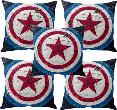 

Sleep Nature's Printed Cushions Cover(Pack of 5, 30.63 cm*30.63 cm, Multicolor)