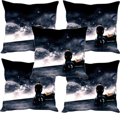 

Sleep Nature's Printed Cushions Cover(Pack of 5, 30.63 cm*30.63 cm, Multicolor)