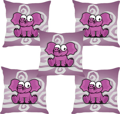 

Sleep Nature's Abstract Cushions Cover(Pack of 5, 40.63 cm*40.63 cm, Multicolor)