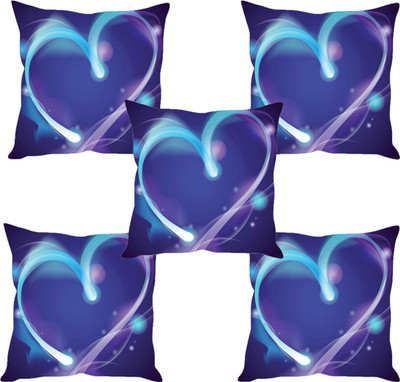 

Sleep Nature's Abstract Cushions Cover(Pack of 5, 30.63 cm*30.63 cm, Multicolor)