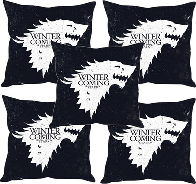 

Sleep Nature's Printed Cushions Cover(Pack of 5, 40.63 cm*40.63 cm, Multicolor)