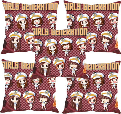 

Sleep Nature's Printed Cushions Cover(Pack of 5, 30.63 cm*30.63 cm, Multicolor)