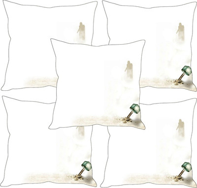

Sleep Nature's Printed Cushions Cover(Pack of 5, 30.63 cm*30.63 cm, Multicolor)