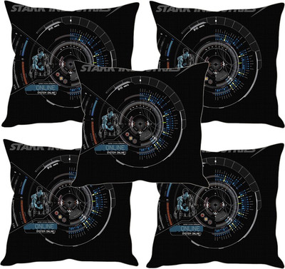 

Sleep Nature's Printed Cushions Cover(Pack of 5, 40.63 cm*40.63 cm, Multicolor)