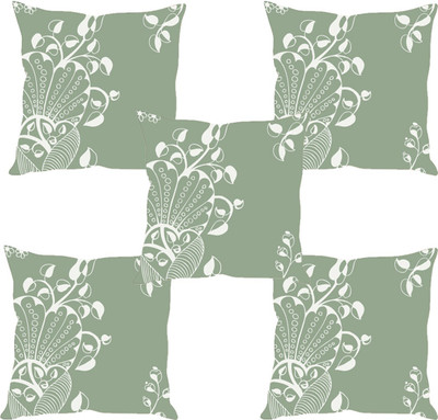 

Sleep Nature's Abstract Cushions Cover(Pack of 5, 40.63 cm*40.63 cm, Multicolor)