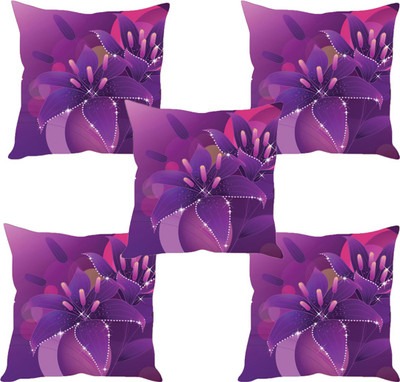 

Sleep Nature's Abstract Cushions Cover(Pack of 5, 40.63 cm*40.63 cm, Multicolor)