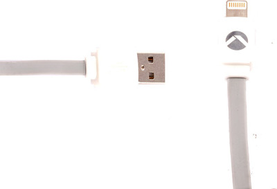 

Kaseone FTPE-IPHN1-021-G Lightning Cable(Iphone, Grey, Sync and Charge Cable)
