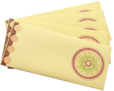 

The ethnic story Envelopes(Pack of 5 Beige)