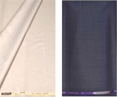 KUNDAN SULZ GWALIOR Polycotton Self Design Trouser Fabric