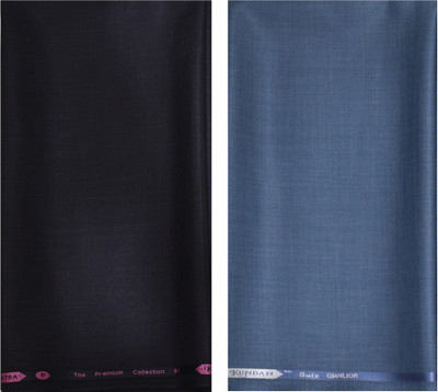 KUNDAN SULZ GWALIOR Polycotton Self Design Trouser Fabric