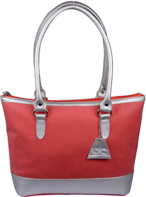 

Uni Carress Hand-held Bag(Silver, Maroon), Maroon;silver