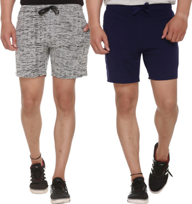 

Shaun Short For Boys Casual Printed Cotton(Multicolor, Pack of 2, Dark blue;grey