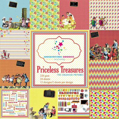 

craftsneed designed printed 12x12 Multipurpose Paper(Set of 1, Multicolor)