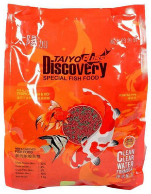 

TAIYO PLUSS DISCOVERY 1 KG FISH FOOD Tropical Fruit 1 kg Dry Fish Food