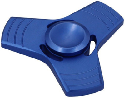 

Premsons Fidget Spinner Metal Aluminium Triangular Head Hand Spinner Ultra Speed TriSpinner Toy Metallic Blue(1 Pieces)