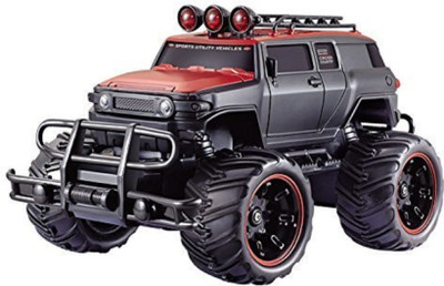 

Emob Mad Racing Monster Cross Country Remote Control Car with rechargeable battery-XC03(Multicolor)