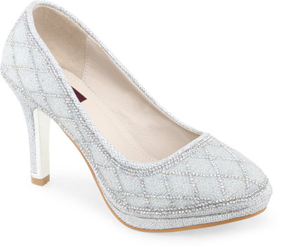 

Shuz Touch Women SILVER Heels