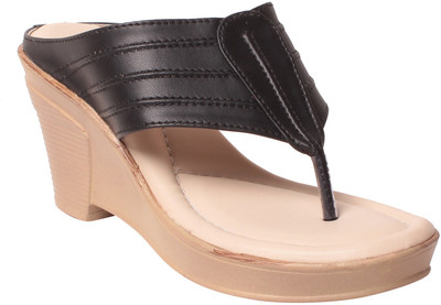 

MSC Women Black Wedges
