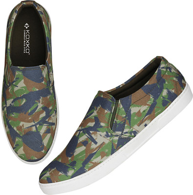 

Koxko Elegent Casuals For Men(Multicolor, Forest green