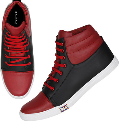 

Koxko Rocking Sneakers For Men(Black, Red