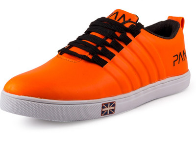 

PAN Sneakers For Men(Black, Orange, Multicolor
