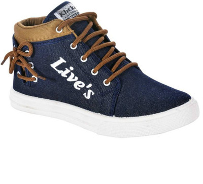 

Klicker Cubic Sneakers For Men(Multicolor, Blue::tan