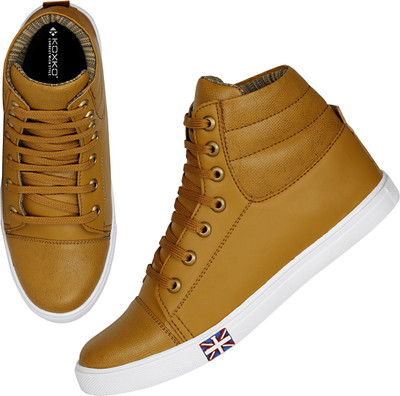 

Koxko Rocking Sneakers For Men(Tan, Mustered