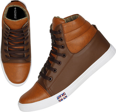 

Koxko Rocking Sneakers For Men(Tan, Brown