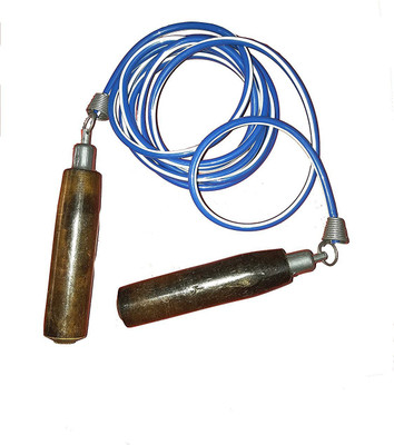

ME ME025 Weighted Skipping Rope(Blue, Length: 240 cm), Blue;white