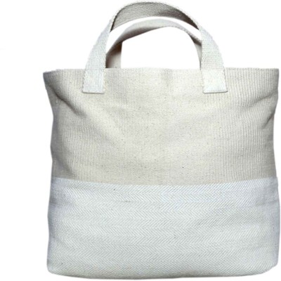 

Diwaah Women Casual White Cotton Tote