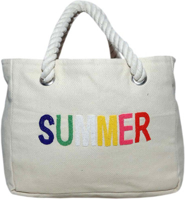 

Diwaah Women Casual White Cotton Tote
