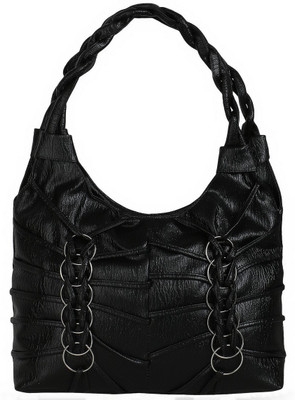 

SWIDI Girls Casual Black PU Shoulder Bag