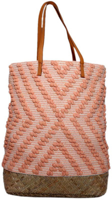 

Diwaah Women Casual Pink Cotton Tote