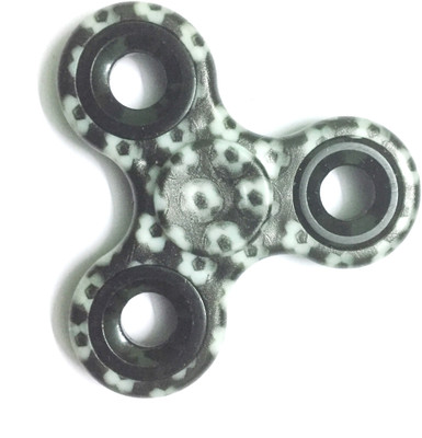 

Tiny's World Black football fidget spinner(Multicolor)