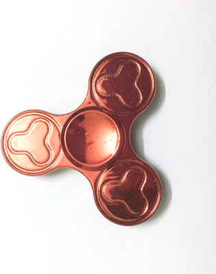 

Tiny's World Red football Metal Fidget spinner(Multicolor)