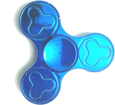 

Tiny's World Blue Football metal fidget spinner(Multicolor)