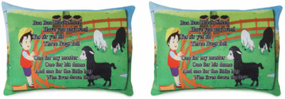 

Deals India baa baa black sheep poem cushion (15x10 Inch) and baa baa black sheep poem cushion (15x10 Inch) combo - 15 inch(Multicolor)