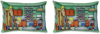 

Deals India johnny johnny poem cushion (15x10 Inch) and johnny johnny poem cushion (15x10 Inch) combo - 15 inch(Multicolor)