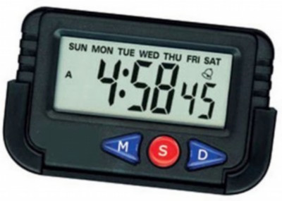 

AA Digital Black Clock