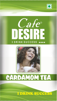 CAFE DESIRE CARDAMOM TEA 10 SACHETS Cardamom Instant Tea(150 g, Vacuum Pack)