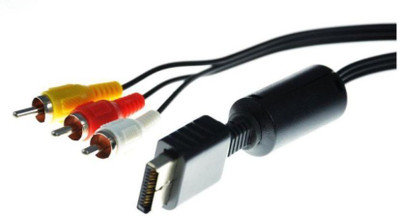 

Silvino TV-out Cable SGA0104(Black, For PlayStation, 1.5 m)