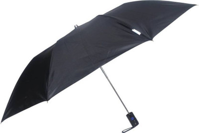 

2 fold Plain Black Umbrella(Black)