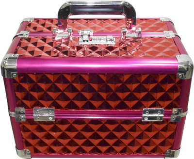 

Pride Star Pyramid to store Cosmetics items Vanity Box(Red)