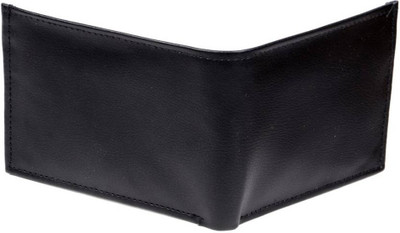 

Uni Carress Men Black Artificial Leather Wallet(2 Card Slots)