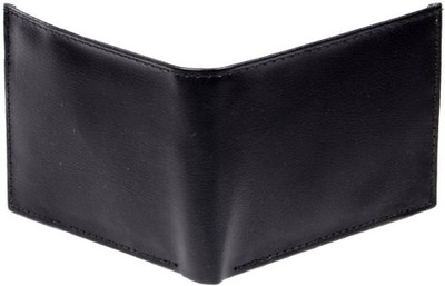 

Uni Carress Men Black Artificial Leather Wallet(3 Card Slots)