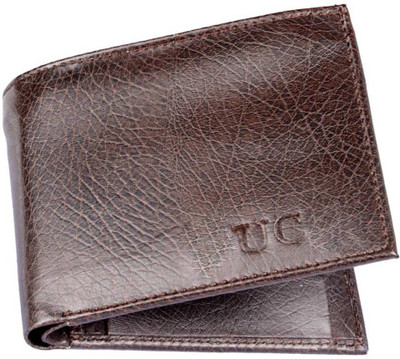 

Uni Carress Men Brown Artificial Leather Wallet(4 Card Slots)