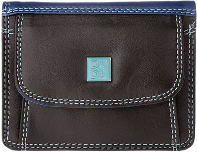 

Dudu Women Casual Black, Blue Genuine Leather Wallet(5 Card Slots), Woods