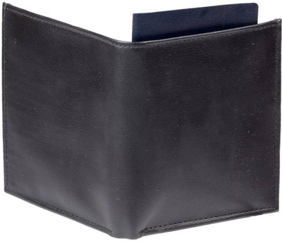 

Uni Carress Men Black Artificial Leather Wallet(5 Card Slots)