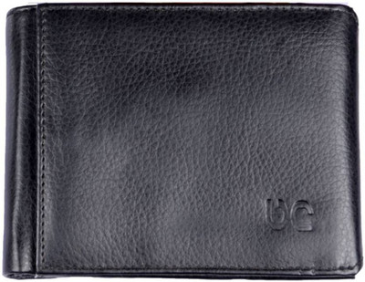 

Uni Carress Men Black Artificial Leather Wallet(7 Card Slots)
