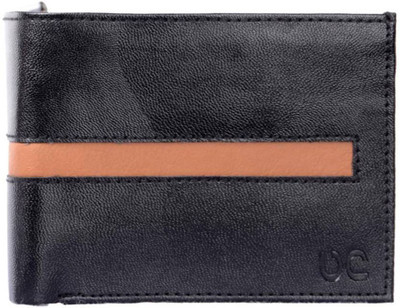 

Uni Carress Men Black, Tan Artificial Leather Wallet(6 Card Slots)